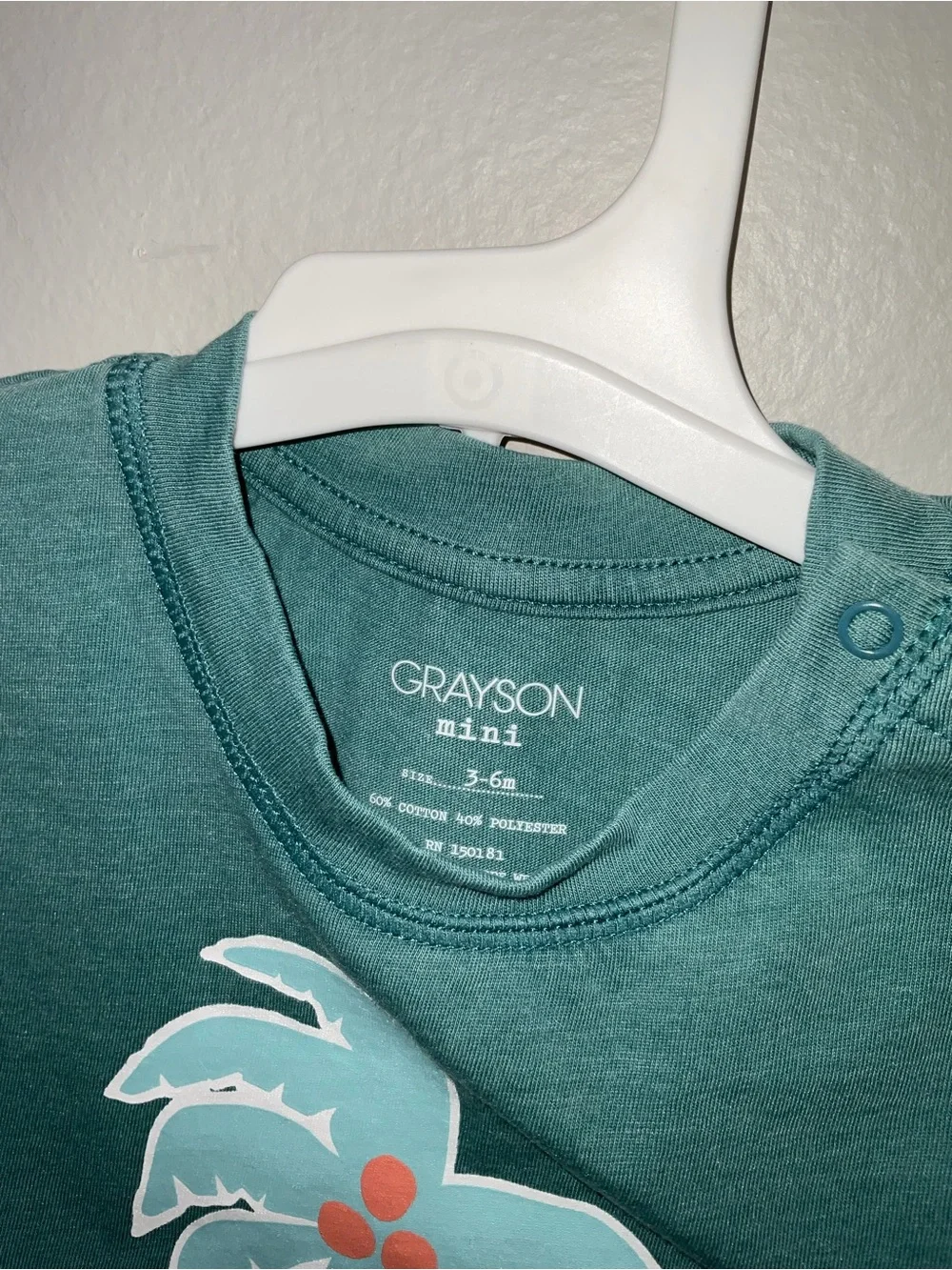 Grayson Teal 'Locals Only' Kids Matching Set - Teal